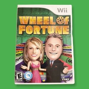 Wheel Of Fortune Retro America's Favorite Game Show Nintendo Wii Video Game